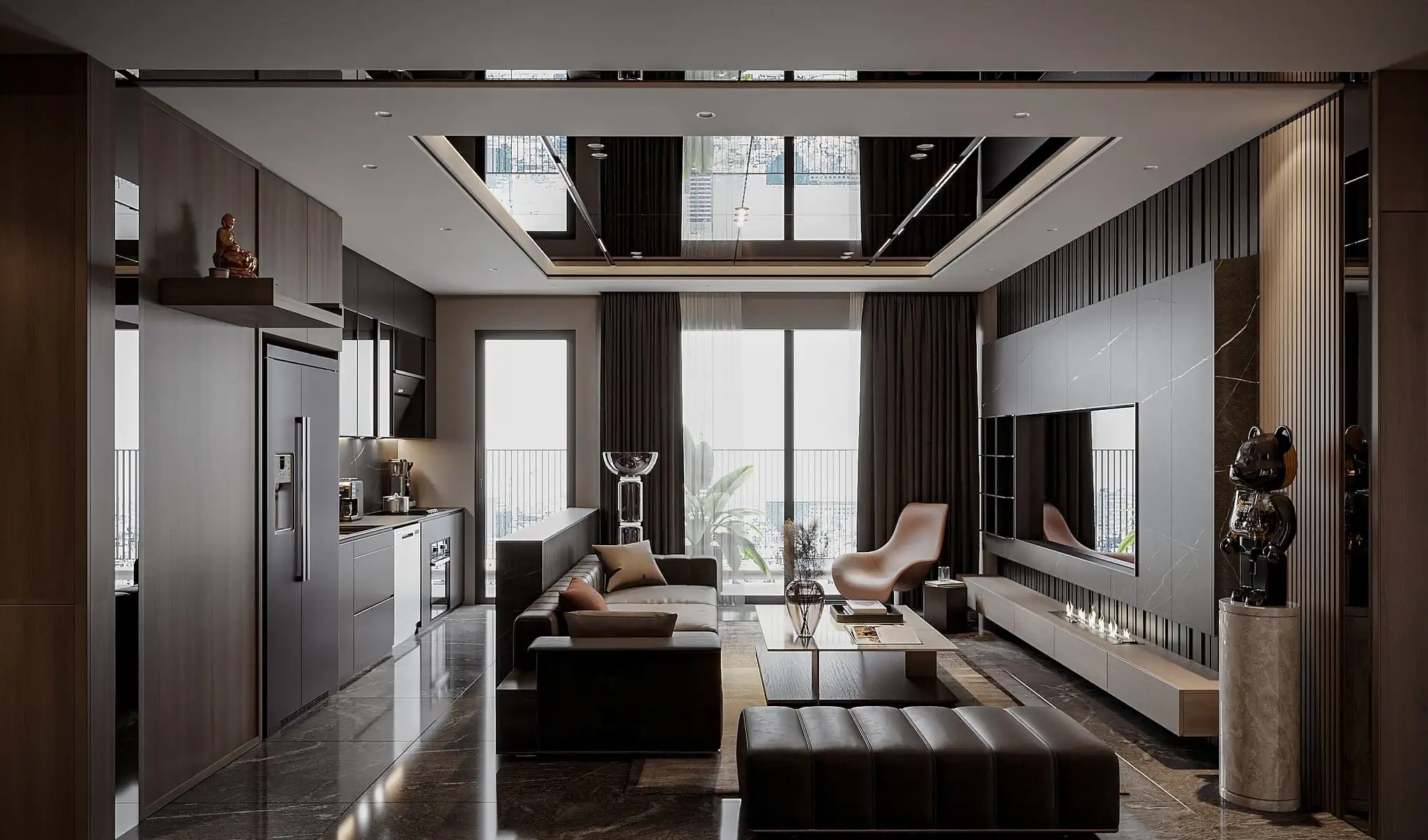 Không gian căn hộ Tara Maison, hình giới thiệu thiết kế